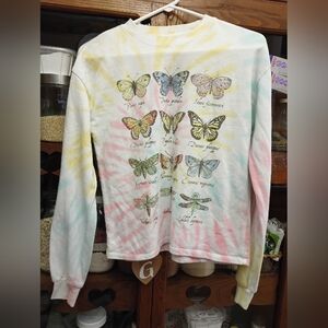 Butterfly Tie-Dye Top